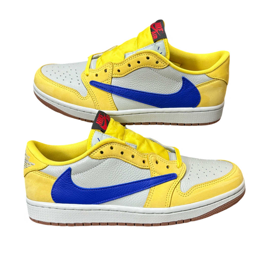Air Jordan 1 Low OG SP x Travis scott Elkins Canary