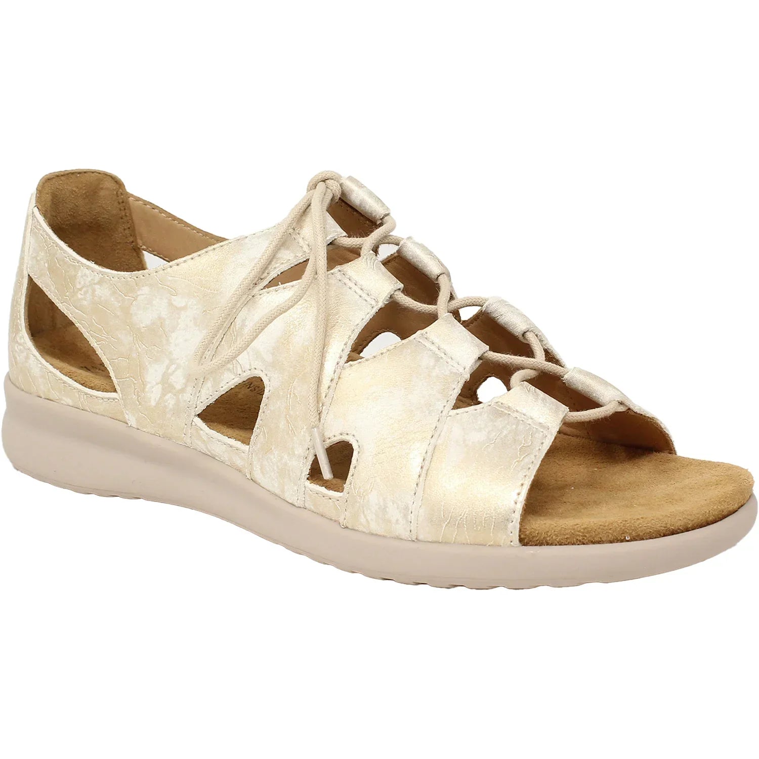 WOMEN'S ZIERA BARNETT | SMUDGE METAL LEATHER