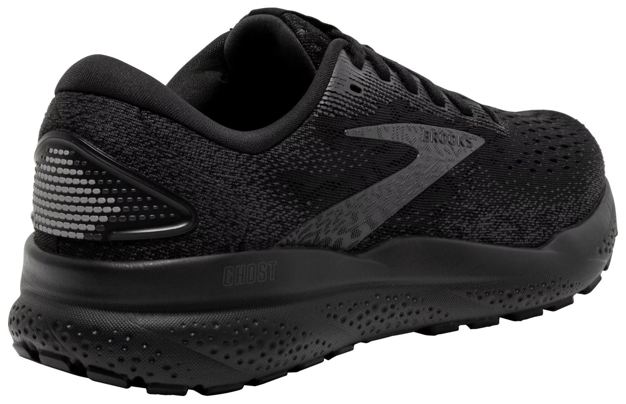MEN'S BROOKS GHOST 16 | BLACK / BLACK / EBONY
