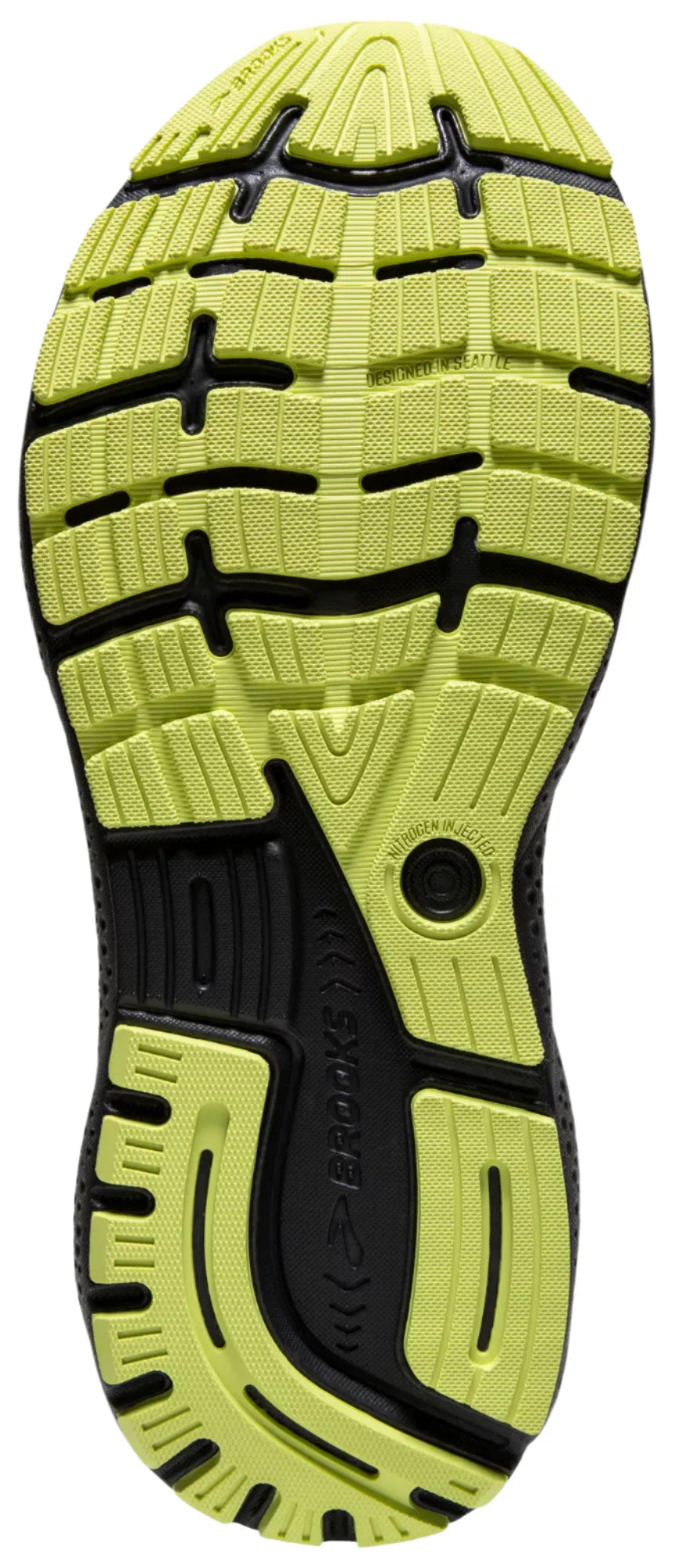 MEN'S BROOKS GHOST 16 | PRIMER / GRAY / LIME