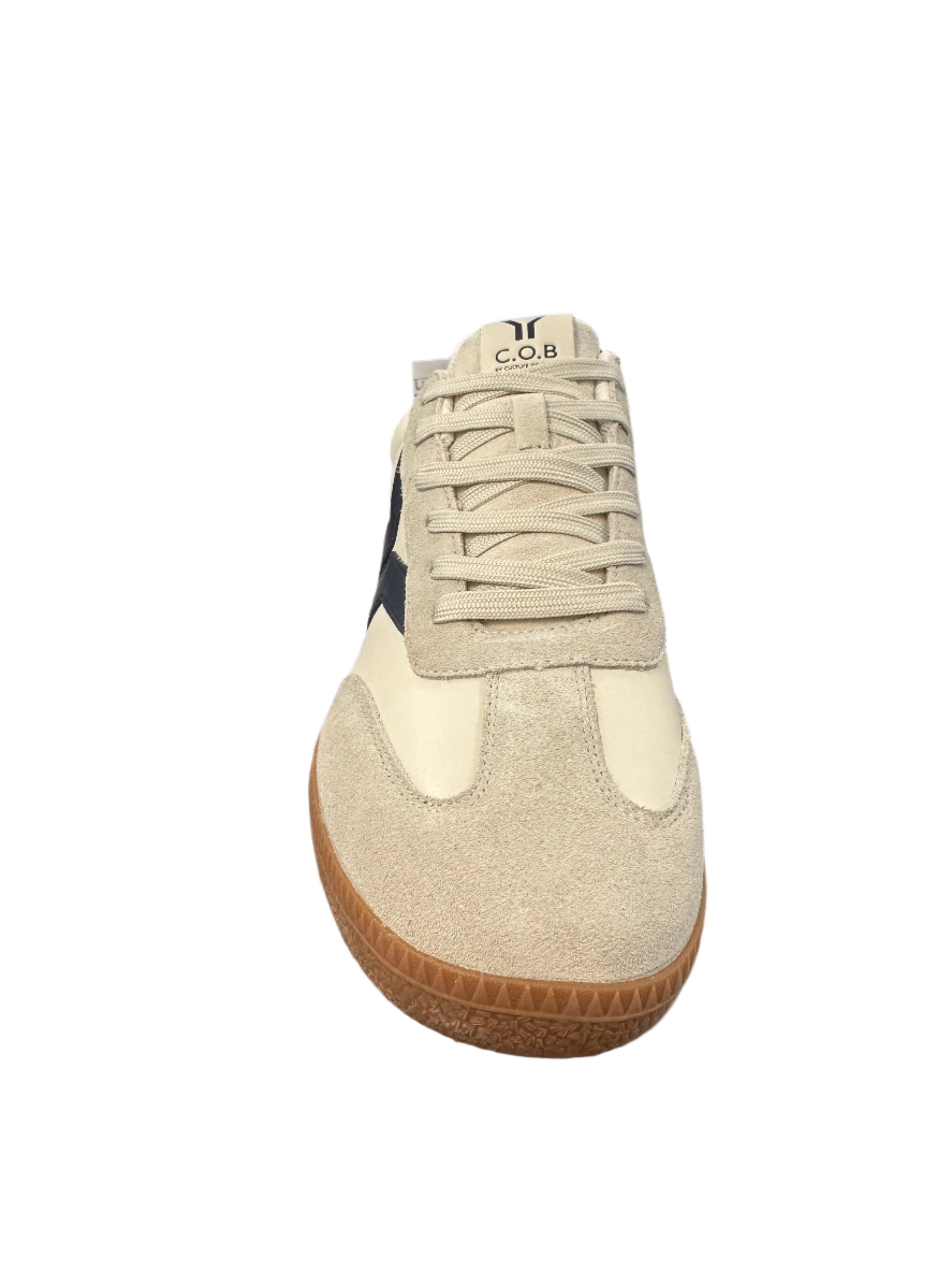 MEN'S C.O.B by CULTURE OF BRAVE FEARLESS SNEAKER | WHITE / NAVY