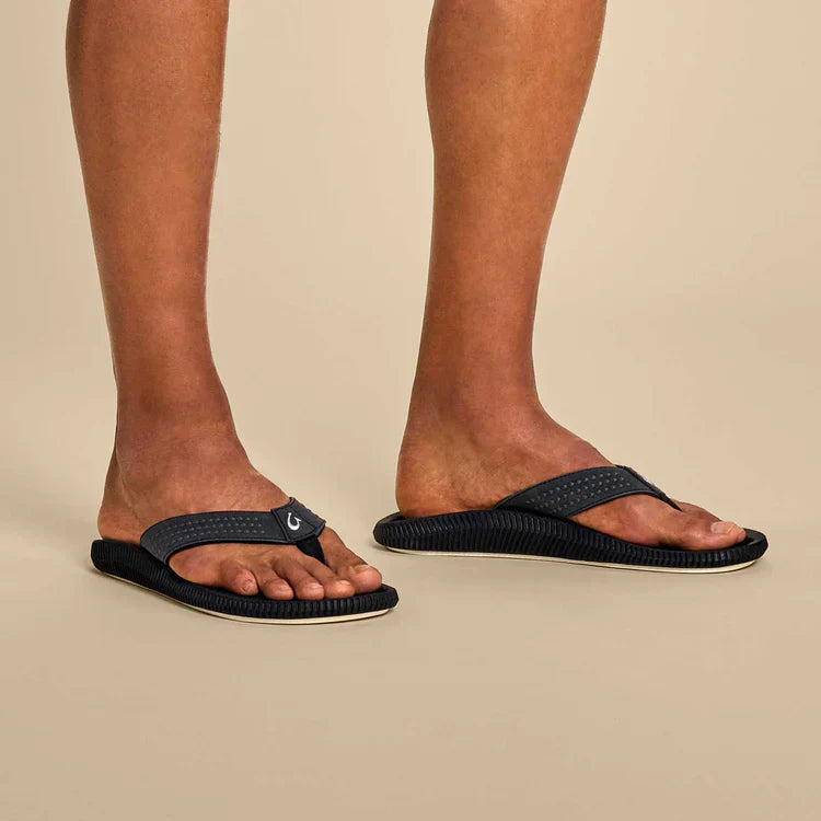 MEN'S OLUKAI ULELE | BLACK / BLACK