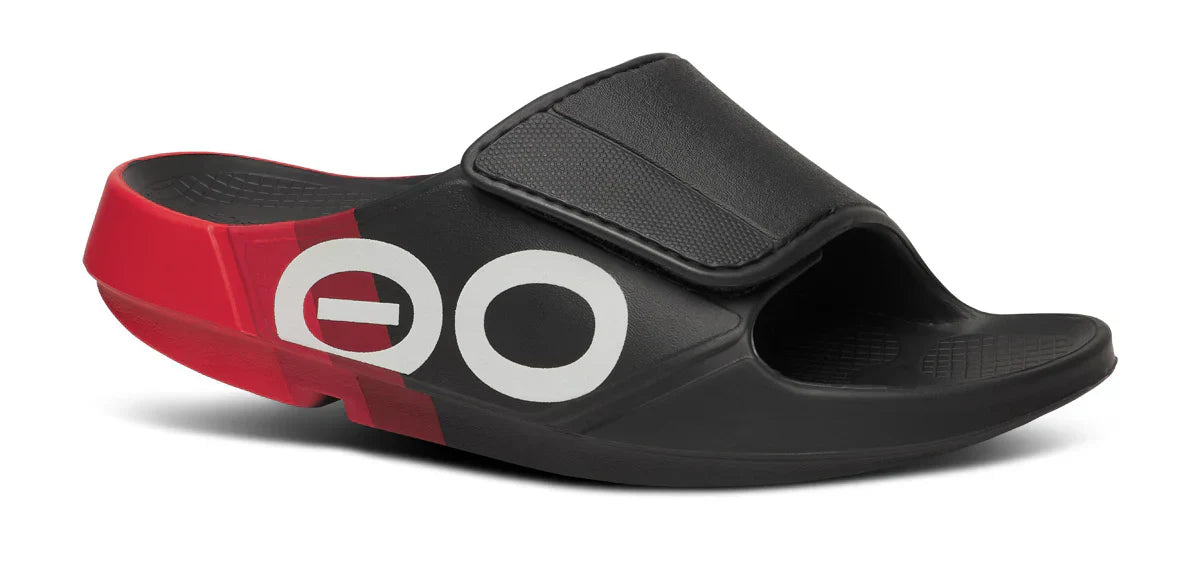 UNISEX OOFOS OOAHH SPORT FLEX LIMITED SLIDE | FIRE RALLY