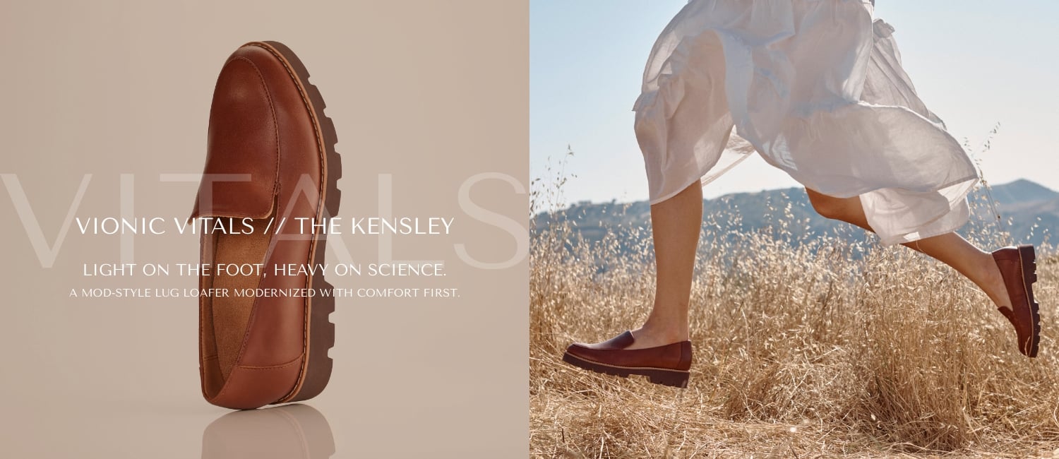 WOMEN'S VIONIC KENSLEY LOAFER | CRIMSON