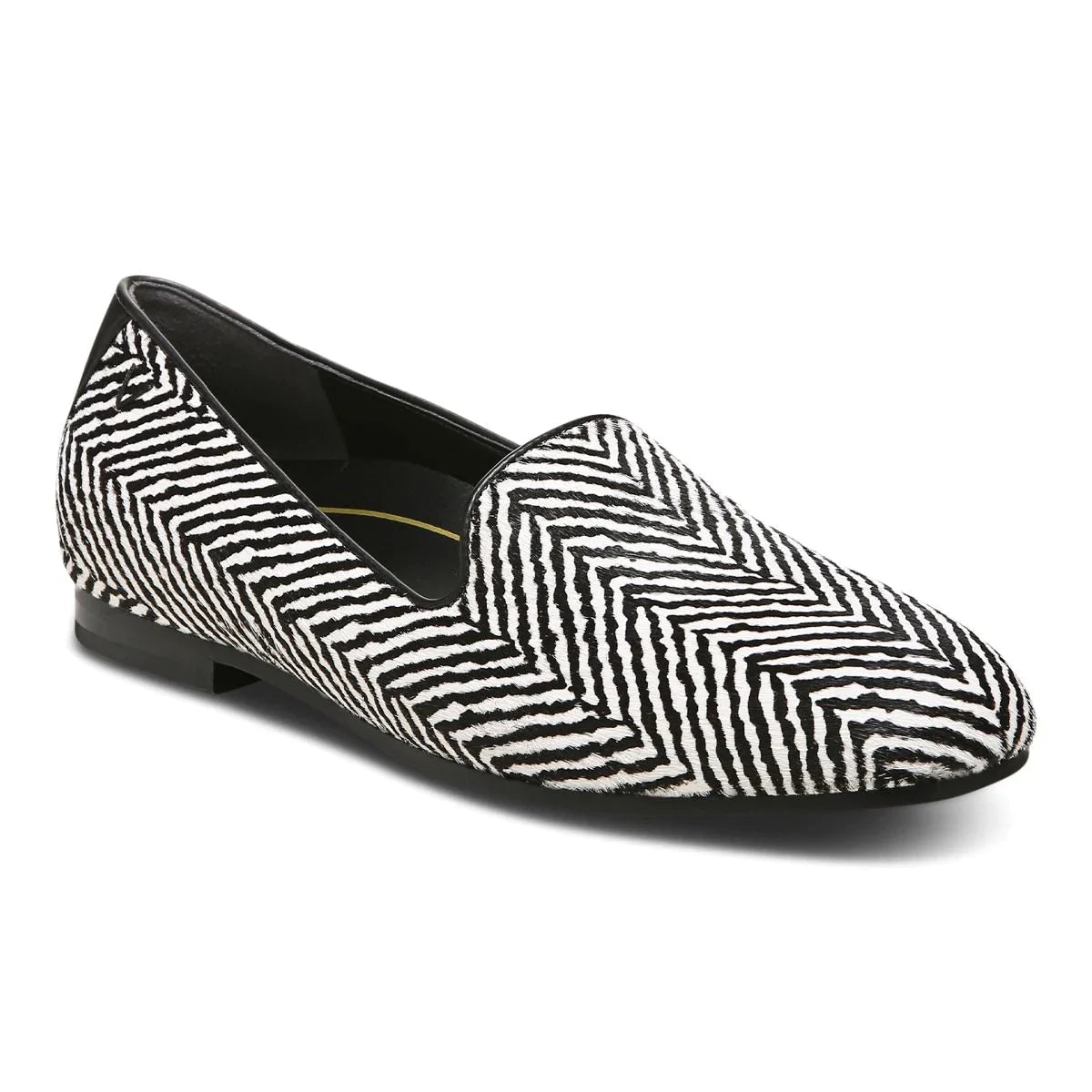 WOMEN'S VIONIC WILLA FLAT | BLACK / WHITE