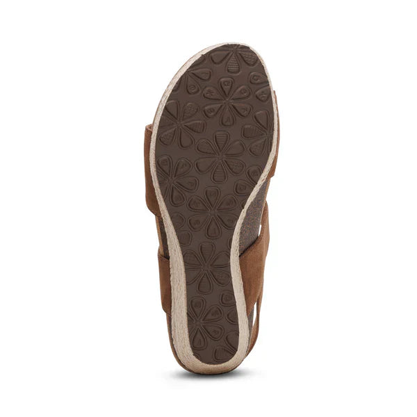WOMEN'S AETREX ASHLEY ARCH SUPPORT WEDGE SANDAL | SCOTCH