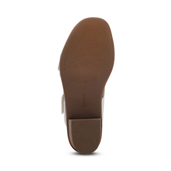 WOMEN'S AETREX TATIANA ARCH SUPPORT HEEL | IVORY