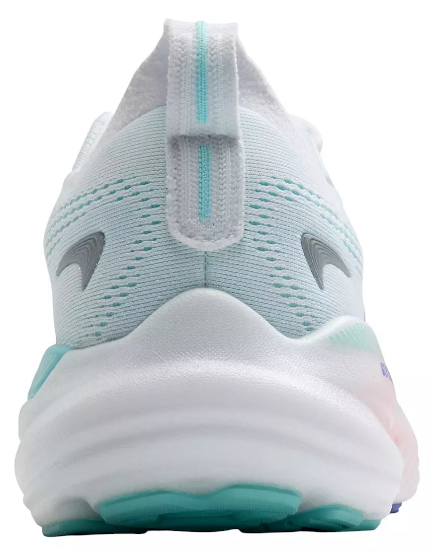 WOMEN'S BROOKS GLYCERIN GTS 22 | WHITE / LIMPET SHELL / AMPARO BLUE