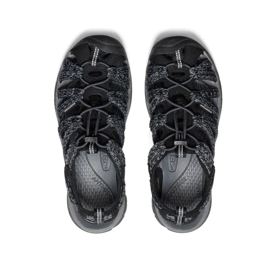 WOMEN'S KEEN WHISPER | BLACK / STEEL GREY