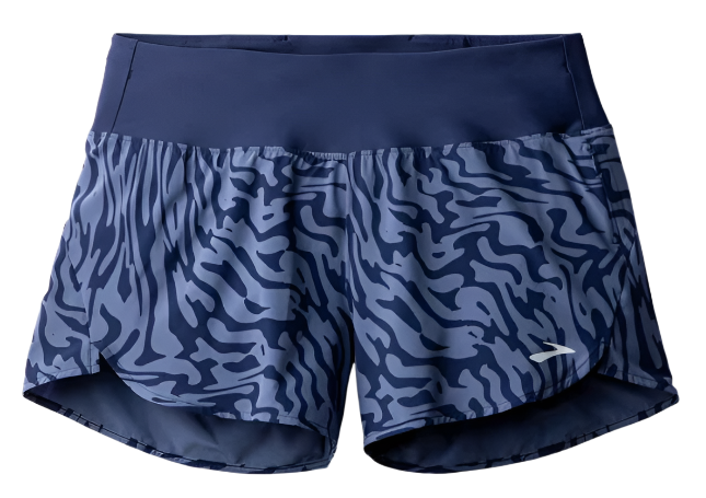 WOMEN'S BROOKS CHASER 3" SHORT 2.0 | MIDNIGHT SPEEDSCAPE