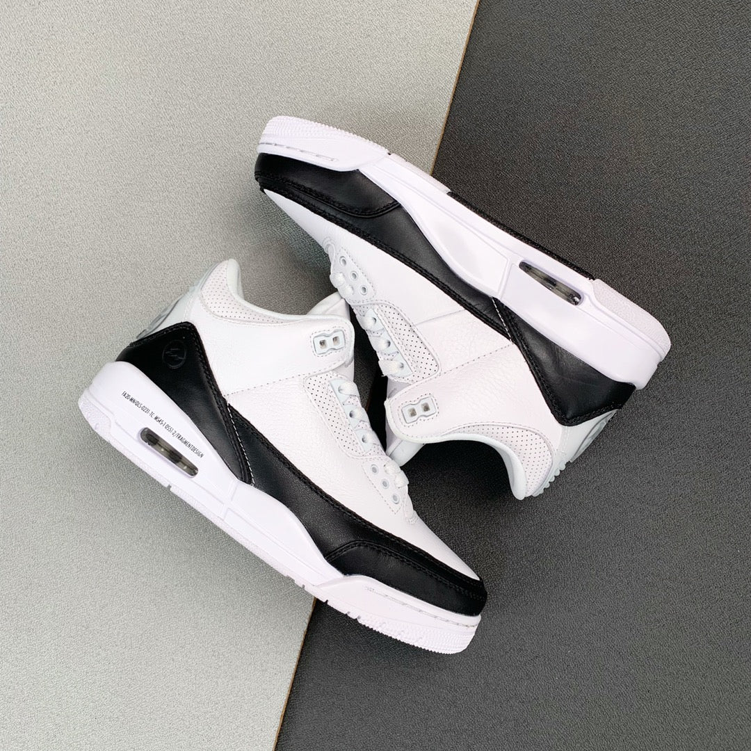 Air Jordan 3 X Fragment Design White Black