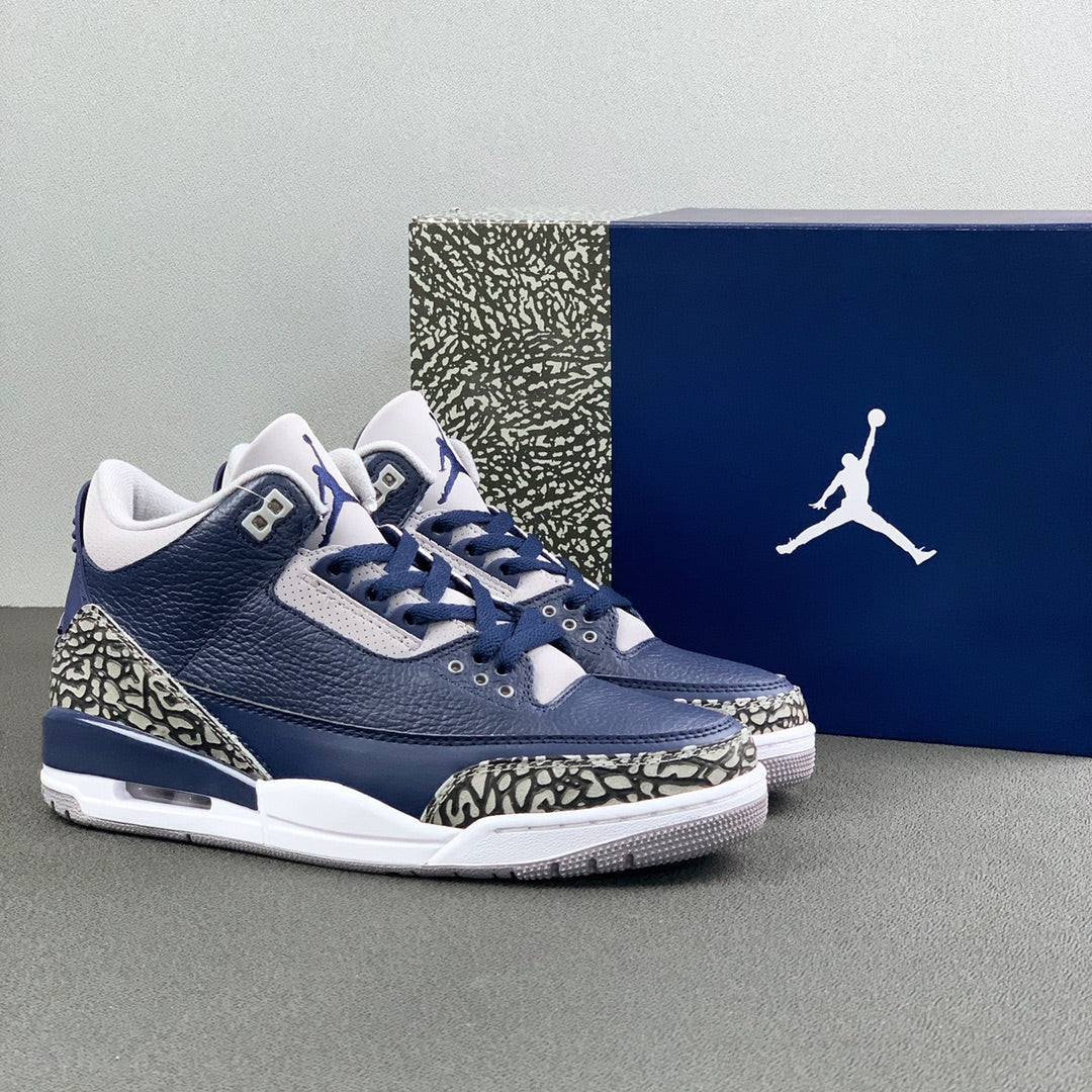 Air Jordan 3 Retro Georgetown Midtown Navy