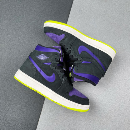 Air Jordan 1 High Zoom Air CMFT Black Court Purple Lemon Venom