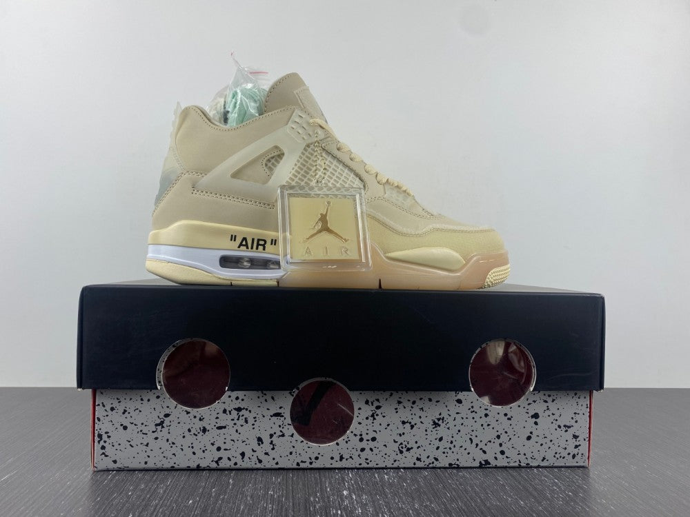Air Jordan 4 Retro Off-White Sail