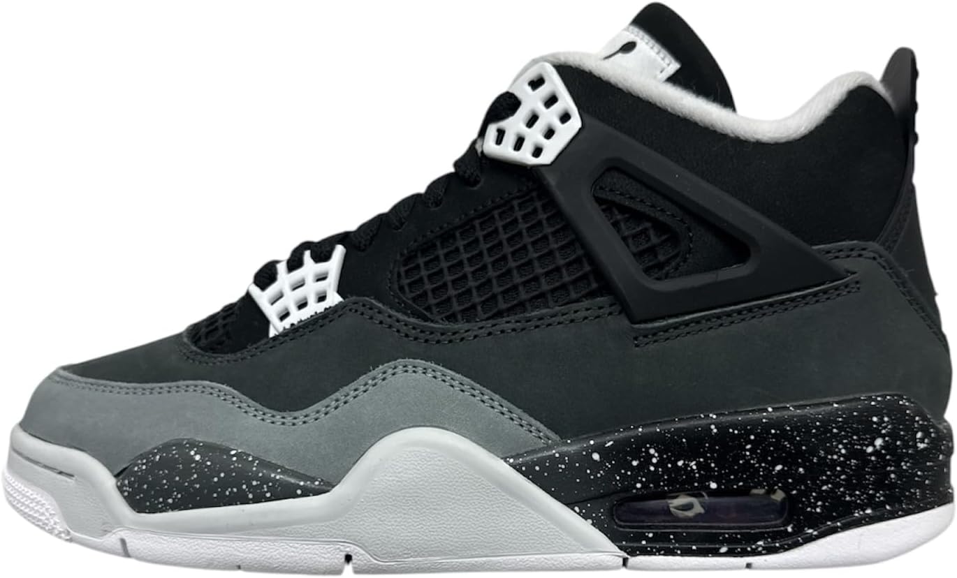 Nike Mens Air Jordan 4 Retro AIR Jordan 4 Retro, BLACK, 9 UK (10 US)