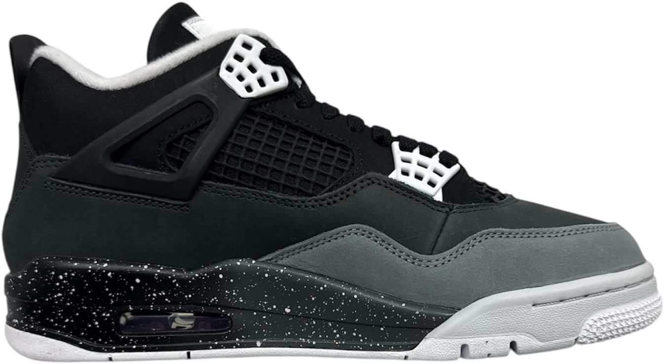 Nike Mens Air Jordan 4 Retro AIR Jordan 4 Retro, BLACK, 9 UK (10 US)