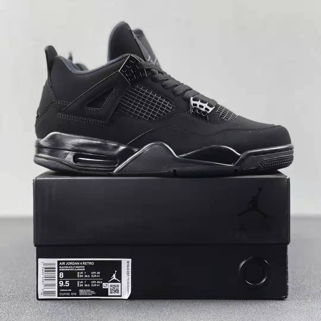 Air Jordan Retro 4 Black Cat