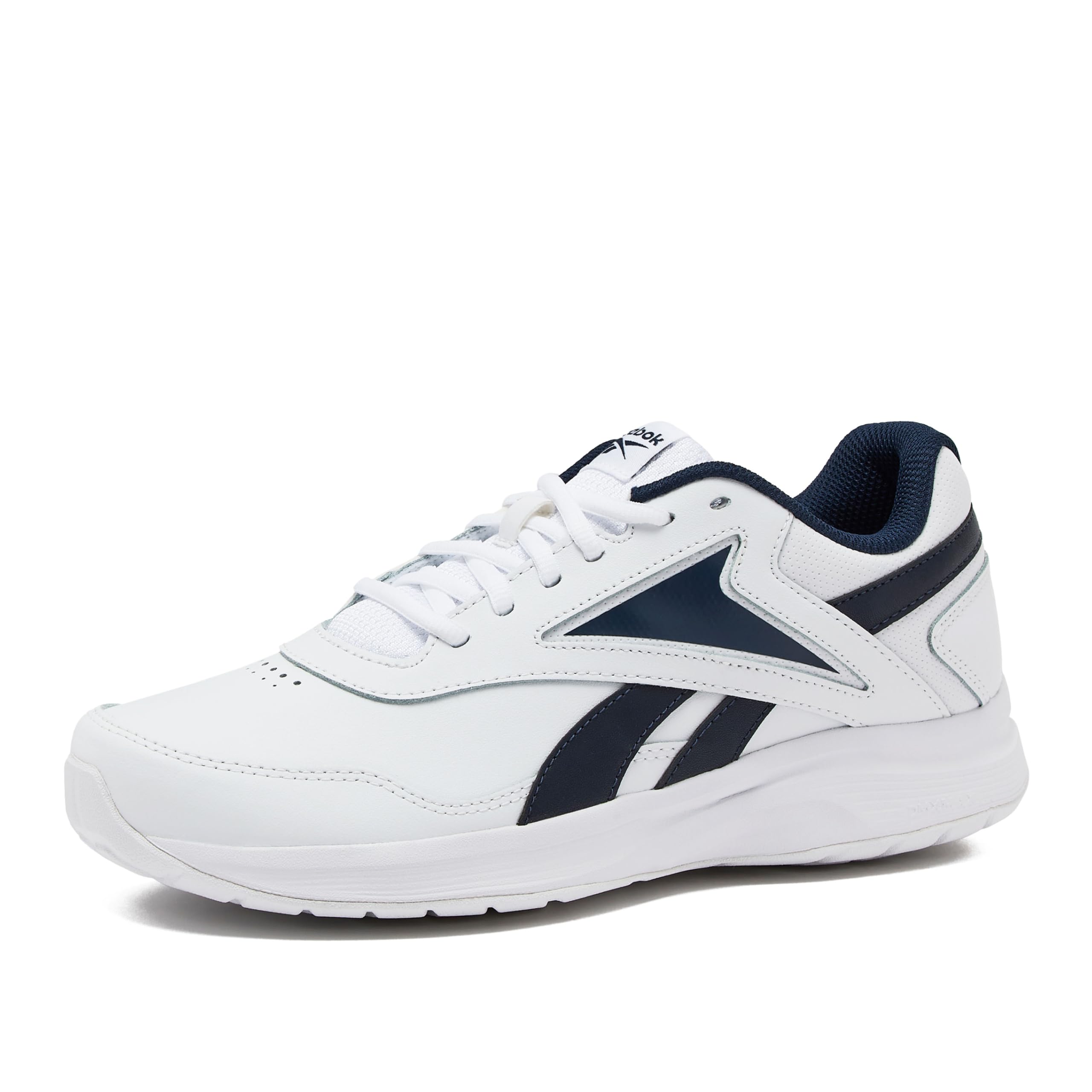 Reebok Ultra 7 DMX Max Walking Sneakers for Men Shoe, White/Collegiate Navy/Collegiate Royal, 10.5