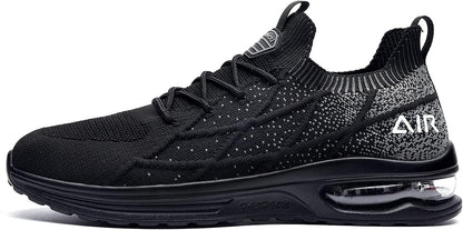 IIV Mens Air Running Shoes Casual Tennis Walking Athletic Gym Fashion Lightweight Slip On Sneakers
