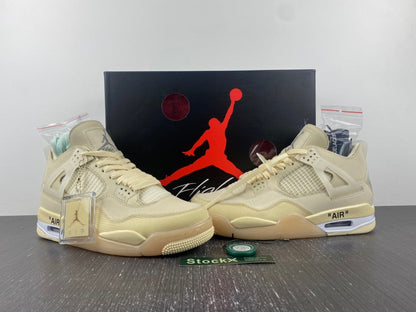 Air Jordan 4 Retro Off-White Sail