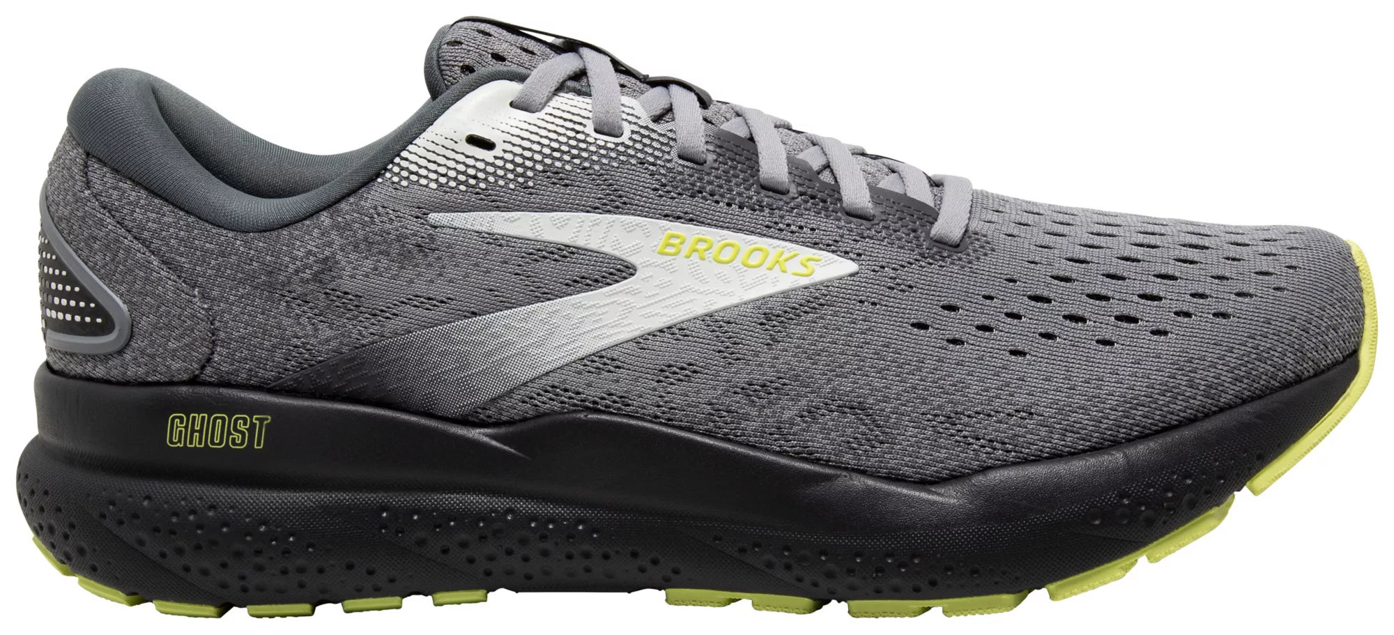 MEN'S BROOKS GHOST 16 | PRIMER / GRAY / LIME