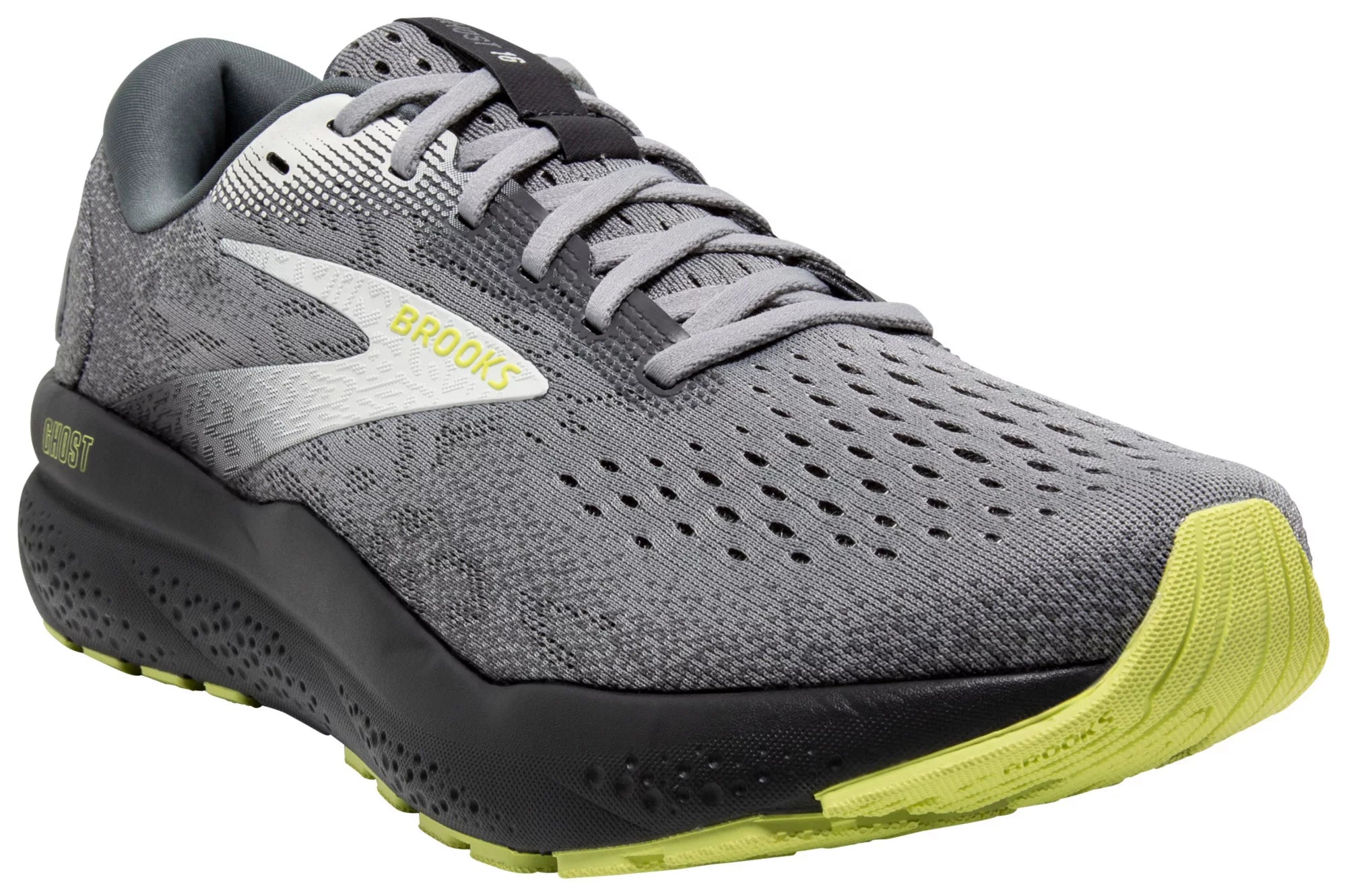 MEN'S BROOKS GHOST 16 | PRIMER / GRAY / LIME