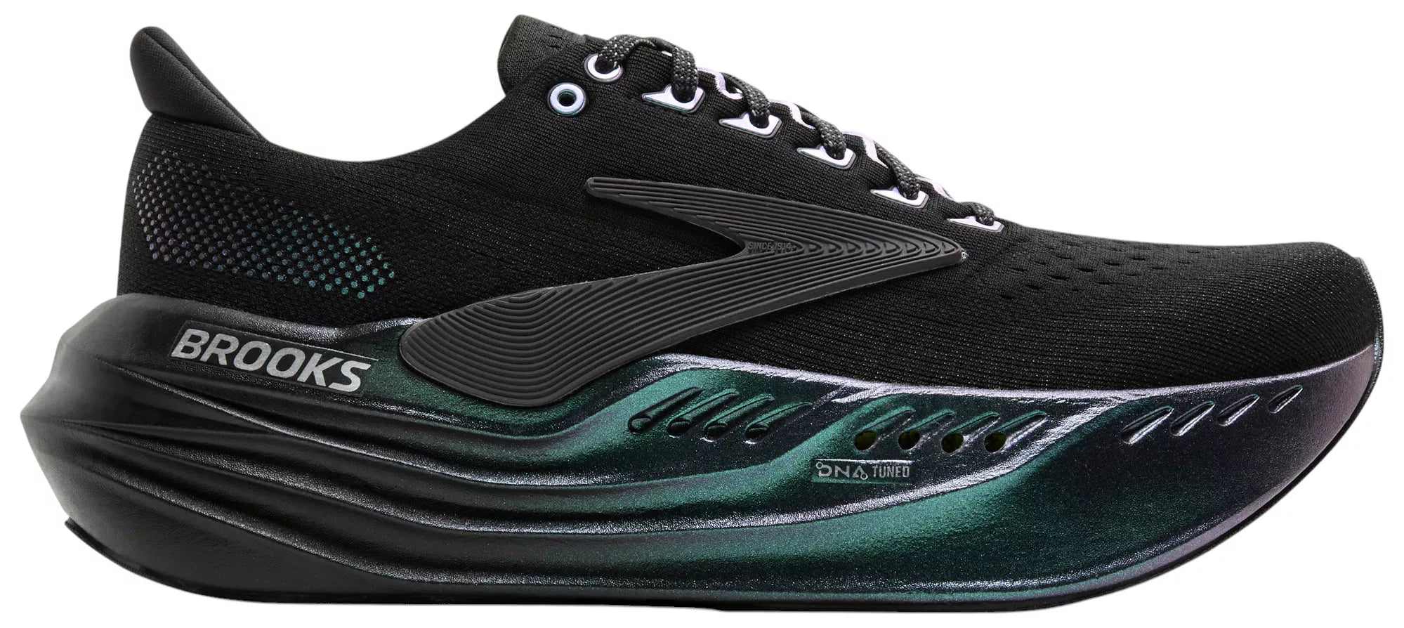 MEN'S BROOKS GLYCERIN MAX | AURORA BLACK / EBONY