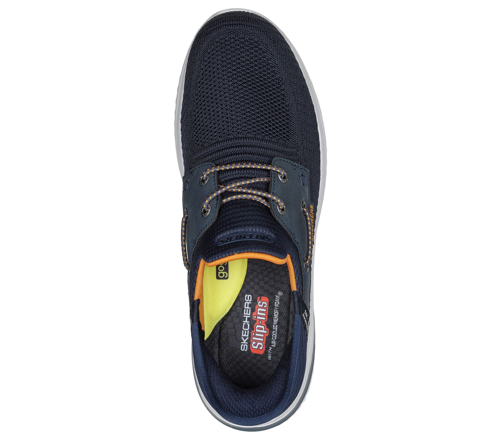 MEN'S SKECHERS SLIP-INS RELAXED DELSON 3.0-ROTH  | NAVY