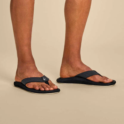 MEN'S OLUKAI ULELE | BLACK / BLACK