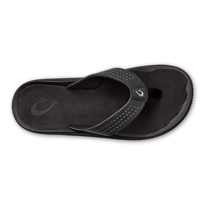 MEN'S OLUKAI ULELE | BLACK / BLACK