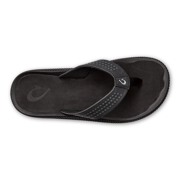 MEN'S OLUKAI ULELE | BLACK / BLACK