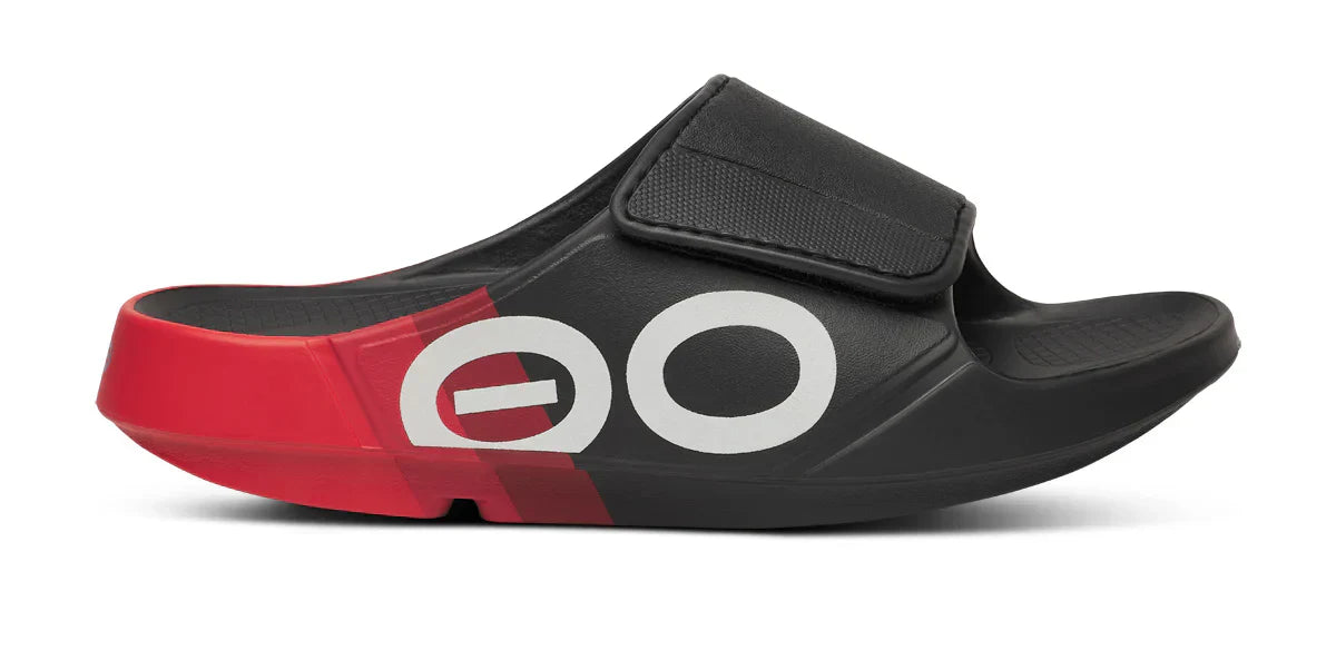 UNISEX OOFOS OOAHH SPORT FLEX LIMITED SLIDE | FIRE RALLY