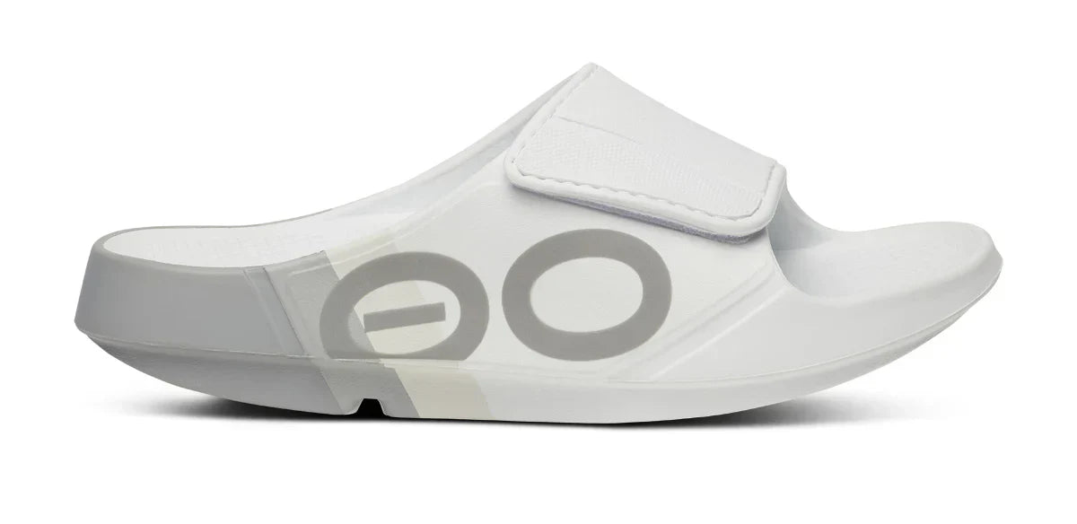 UNISEX OOFOS OOAHH SPORT FLEX LIMITED SLIDE | SMOKE RALLY
