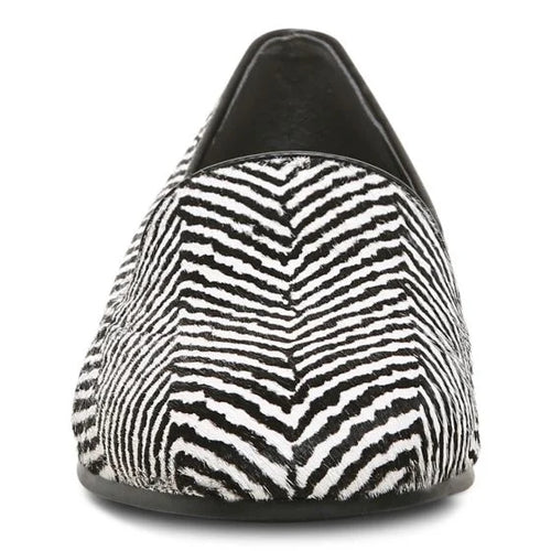 WOMEN'S VIONIC WILLA FLAT | BLACK / WHITE
