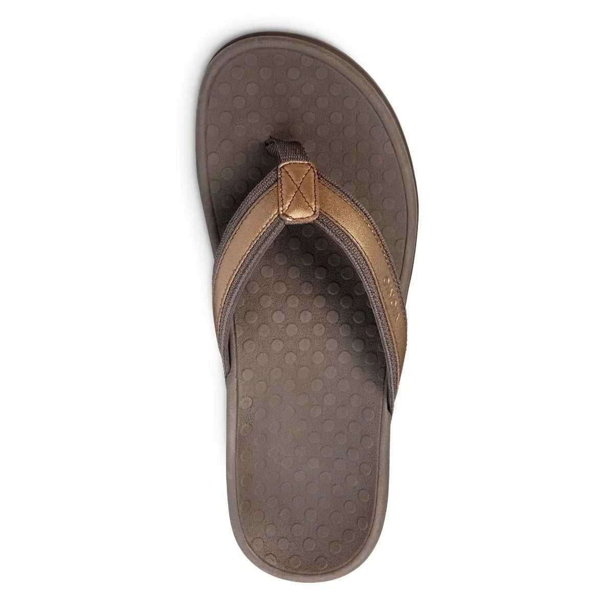 WOMEN'S VIONIC TIDE II TOE POST SANDAL | BRONZE / METALLIC