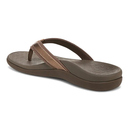 WOMEN'S VIONIC TIDE II TOE POST SANDAL | BRONZE / METALLIC