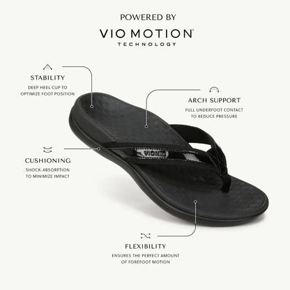 WOMEN'S VIONIC TIDE II TOE POST SANDAL | BRONZE / METALLIC