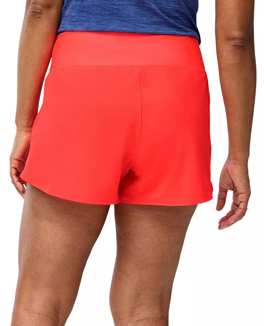 WOMEN'S BROOKS CHASER 3" SHORT 2.0 | NEO CAYENNE