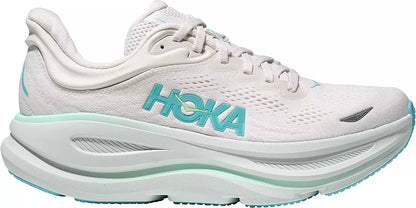 WOMEN'S HOKA BONDI 9 | FROST / CIELO BLUE