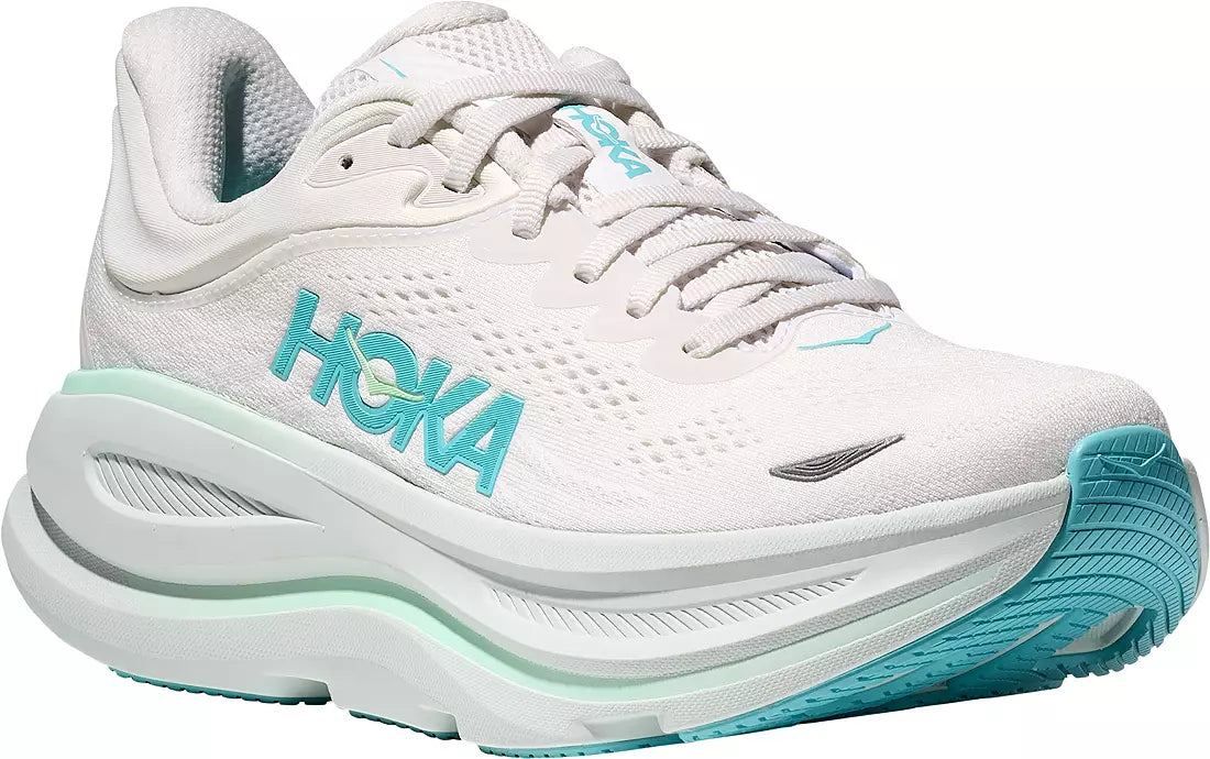 WOMEN'S HOKA BONDI 9 | FROST / CIELO BLUE