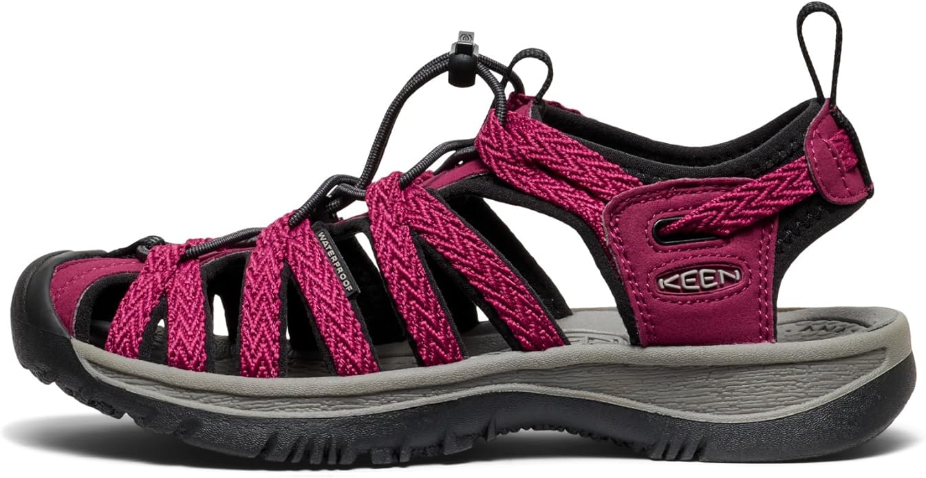 WOMEN'S KEEN WHISPER | BEAUJOLAIS / BLACK