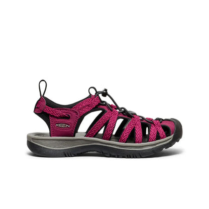 WOMEN'S KEEN WHISPER | BEAUJOLAIS / BLACK