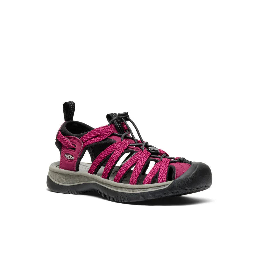 WOMEN'S KEEN WHISPER | BEAUJOLAIS / BLACK