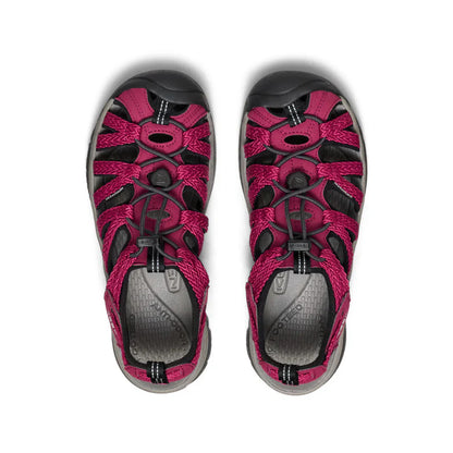 WOMEN'S KEEN WHISPER | BEAUJOLAIS / BLACK