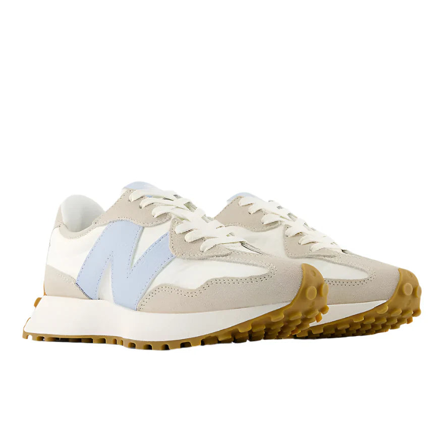 WOMEN'S NEW BALANCE 327 | TIMBERWOLF / SEA SALT / LIGHT CHROME BLUE