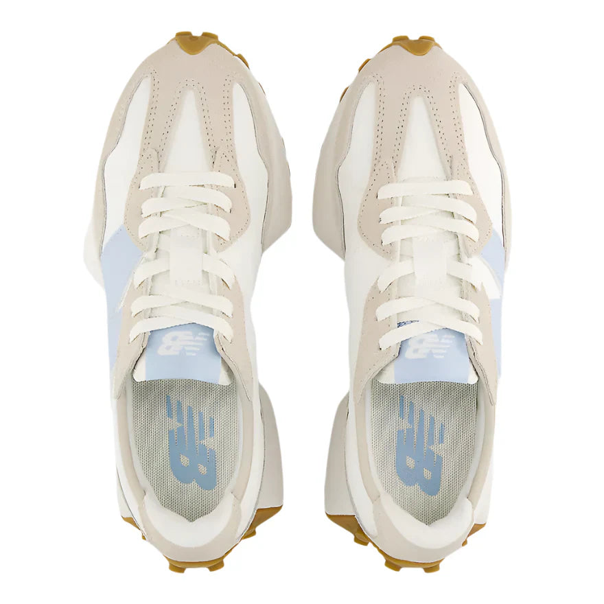 WOMEN'S NEW BALANCE 327 | TIMBERWOLF / SEA SALT / LIGHT CHROME BLUE