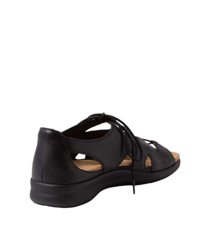 WOMEN'S ZIERA BARNETT | BLACK LEATHER