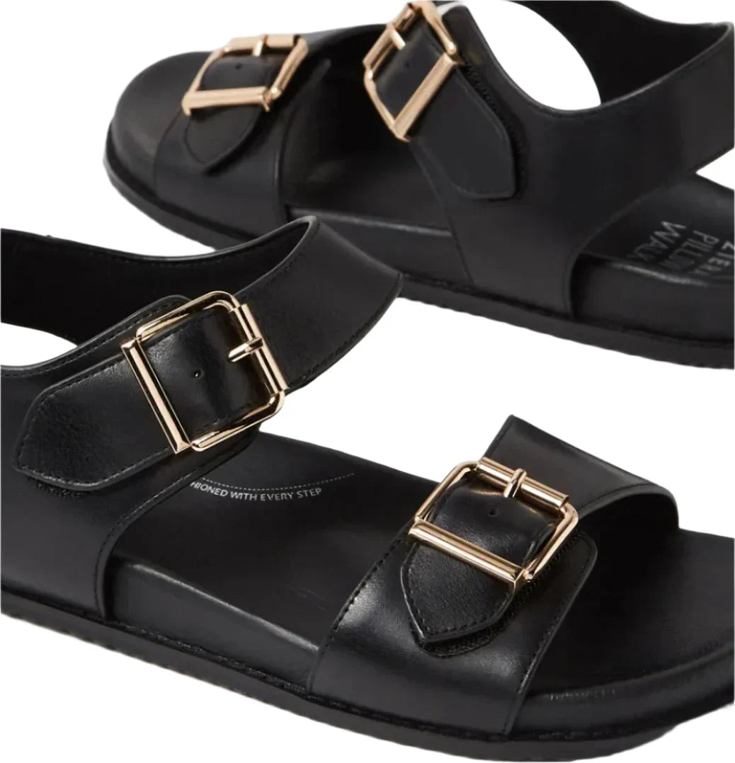 WOMEN'S ZIERA HASTICE | BLACK LEATHER