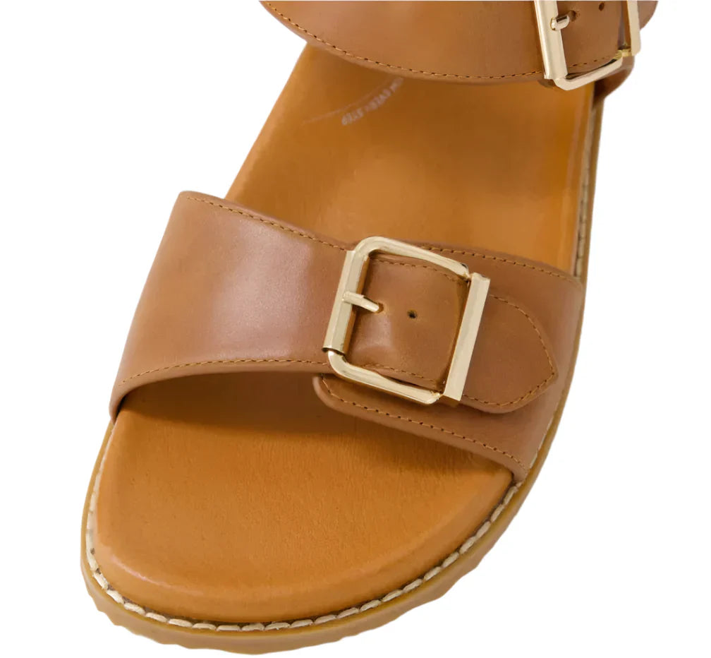 WOMEN'S ZIERA HASTICE | TAN LEATHER