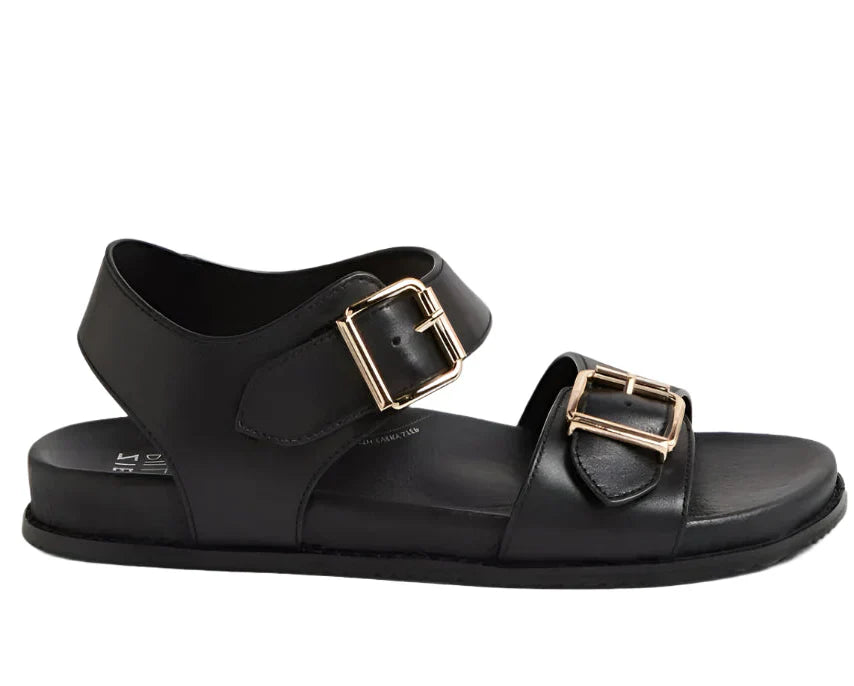 WOMEN'S ZIERA HASTICE | BLACK LEATHER